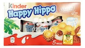 بیسکوییت ویفر با مغز شکلات شیری هپی هیپو 5 عددی 105 گرمی کیندو
